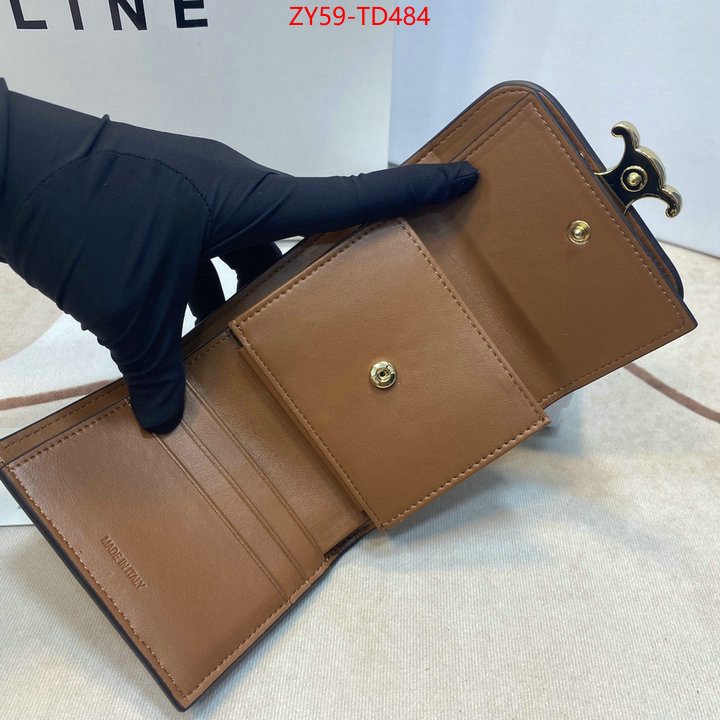 CELINE Bags(4A)-Wallet,1:1 replica ,ID: TD484,$: 59USD