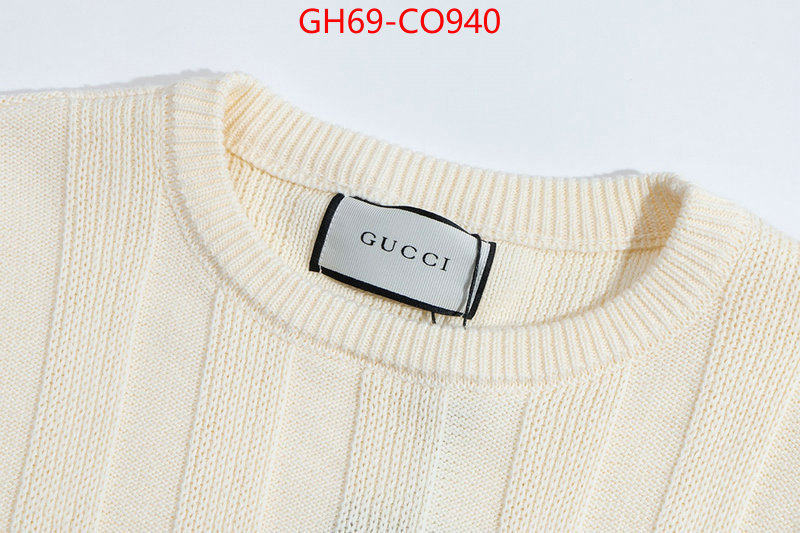 Clothing-Gucci,where can you buy replica , ID: CO940,$: 69USD