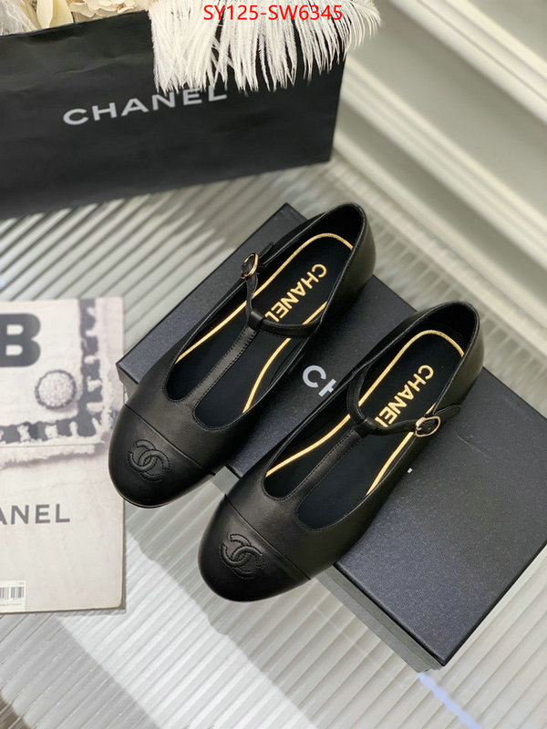 Women Shoes-Chanel,7 star quality designer replica , ID: SW6345,$: 125USD