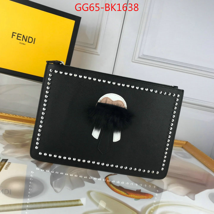 Fendi Bags(4A)-Clutch-,perfect quality designer replica ,ID: BK1638,$:65USD