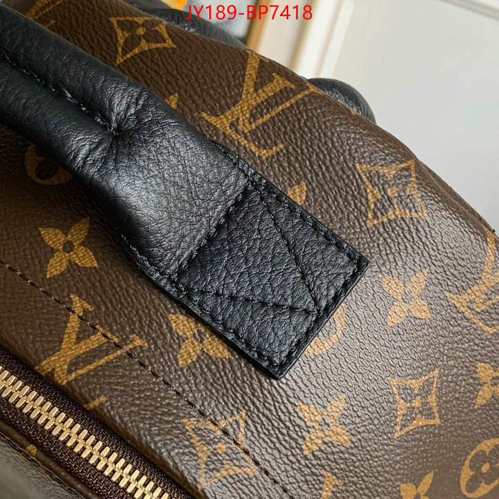 LV Bags(TOP)-Backpack-,Code: BP7418,$: 189USD