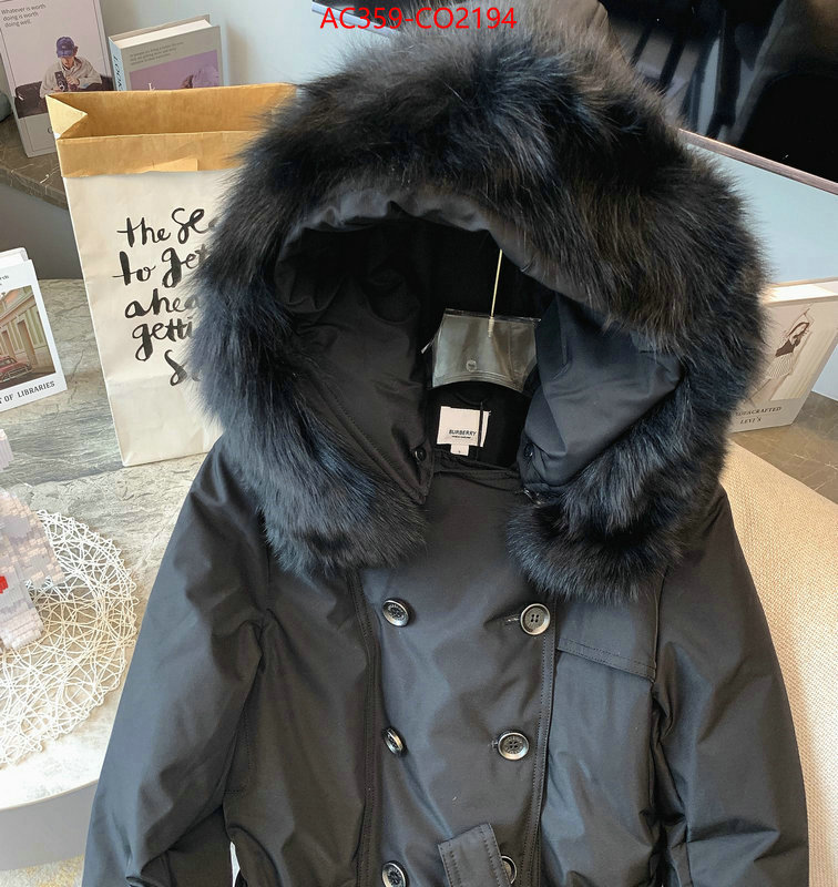 Down jacket Women-Burberry,wholesale designer shop , ID: CO2194,$: 359USD