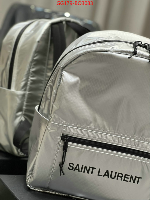 YSL Bag(TOP)-Backpack-,ID: BO3083,$: 179USD