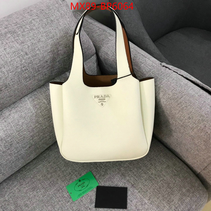 Prada Bags(4A)-Handbag-,the best ,ID: BP6064,$: 89USD