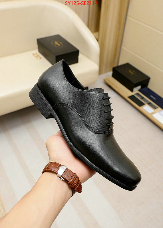 Men Shoes-Prada,aaaaa+ replica designer , ID: SE2114,$: 125USD