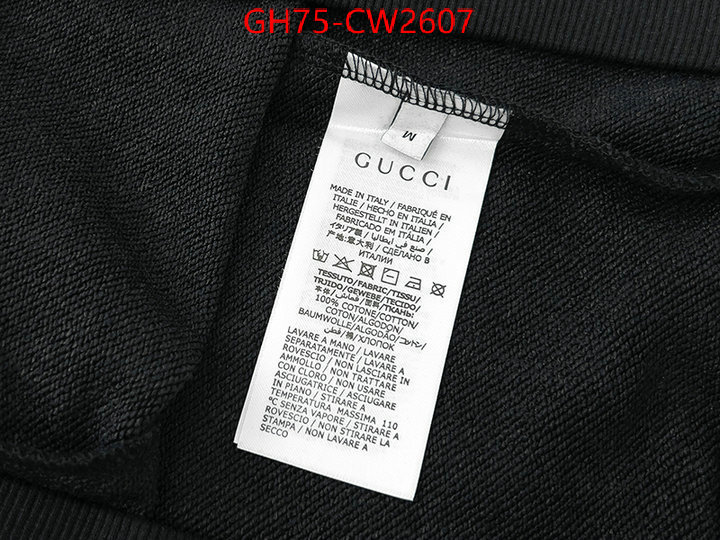 Clothing-Gucci,from china , ID: CW2607,$: 75USD