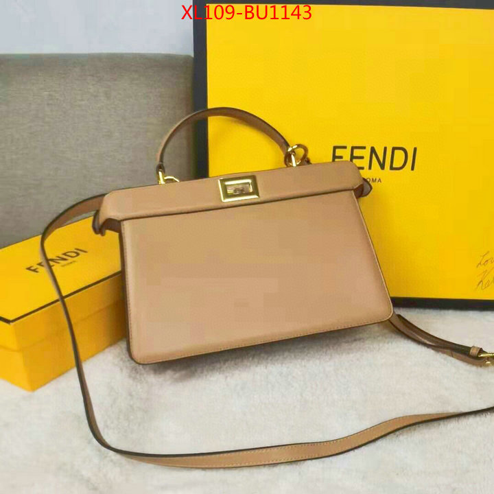 Fendi Bags(4A)-Peekaboo,2023 luxury replicas ,ID: BU1143,$: 109USD