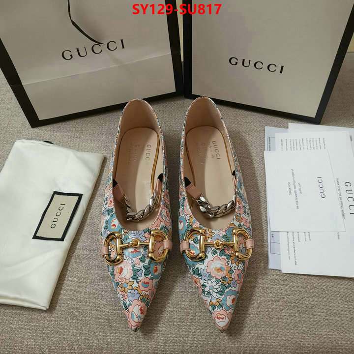 Women Shoes-Gucci,where can i buy the best quality , ID: SU817,$: 129USD