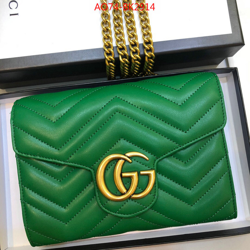 Gucci Bags(4A)-Wallet-,ID: BK2914,$:74USD