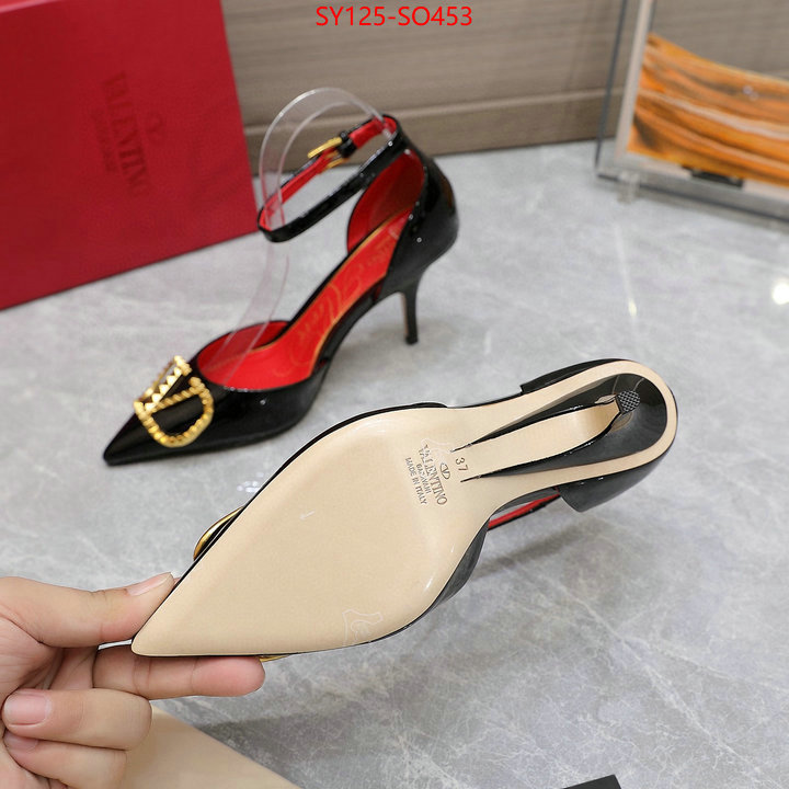 Women Shoes-Valentino,aaaaa+ class replica , ID: SO453,$: 125USD