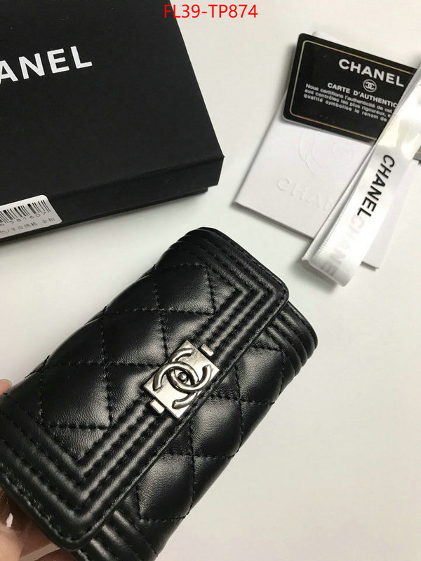 Chanel Bags(4A)-Wallet-,ID: TP874,$: 39USD