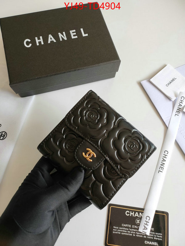 Chanel Bags(4A)-Wallet-,ID: TD4904,$: 49USD