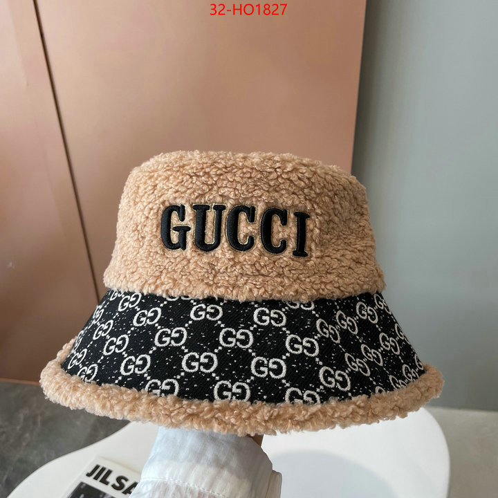 Cap (Hat)-Gucci,new designer replica , ID: HO1827,$: 32USD