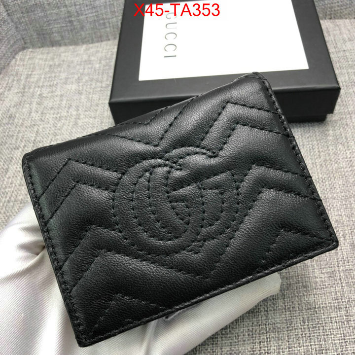 Gucci Bags(4A)-Wallet-,ID:TA353,$: 45USD