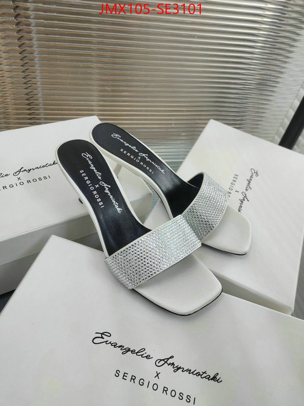 Women Shoes-Sergio Rossi,perfect quality ,perfect quality , ID: SE3101,$: 105USD
