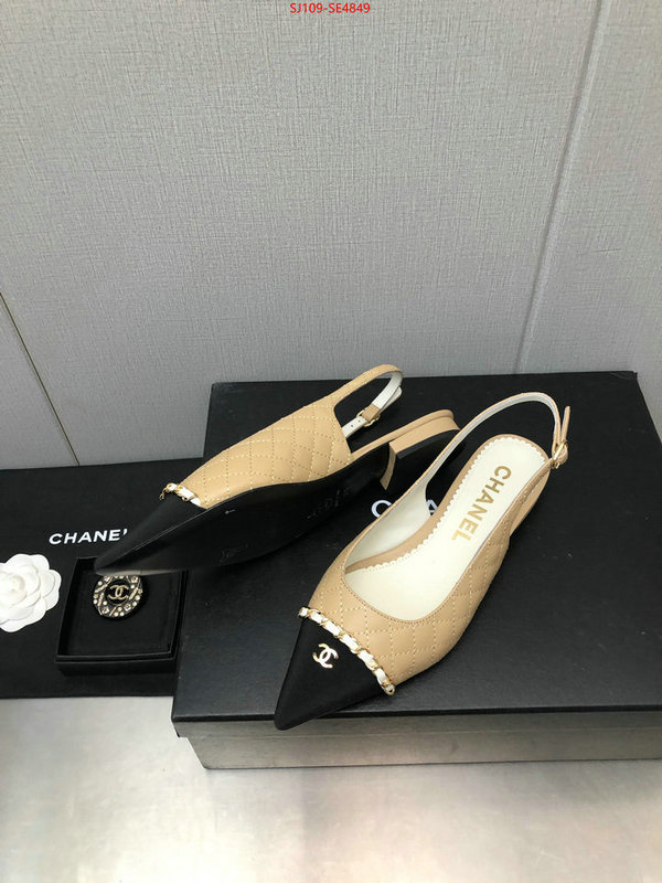 Women Shoes-Chanel,cheap replica designer , ID: SE4849,$: 109USD