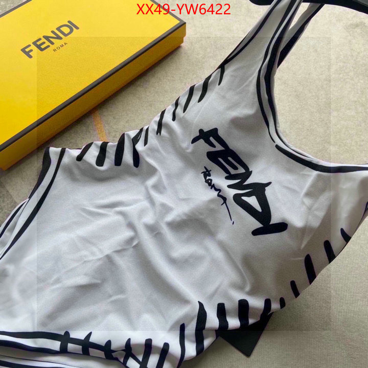 Swimsuit-Fendi,top quality fake , ID: YW6422,$: 49USD