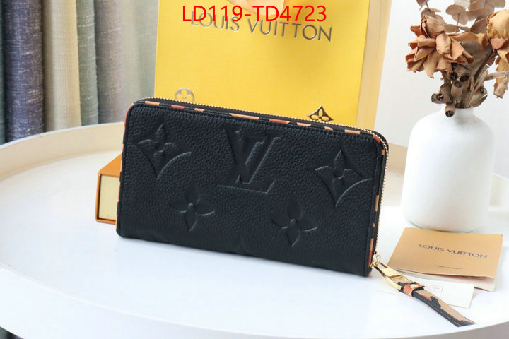 LV Bags(TOP)-Wallet,ID: TD4723,$: 119USD