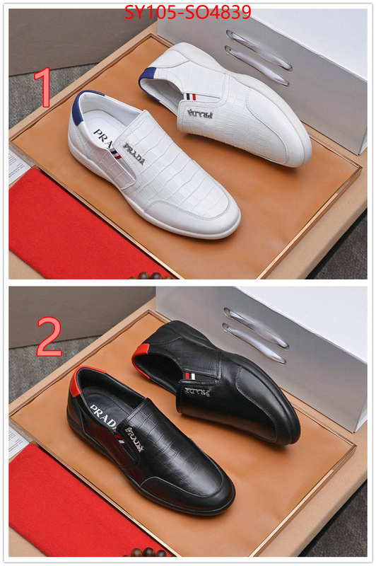 Men Shoes-Prada,buy high-quality fake , ID: SO4839,$: 105USD