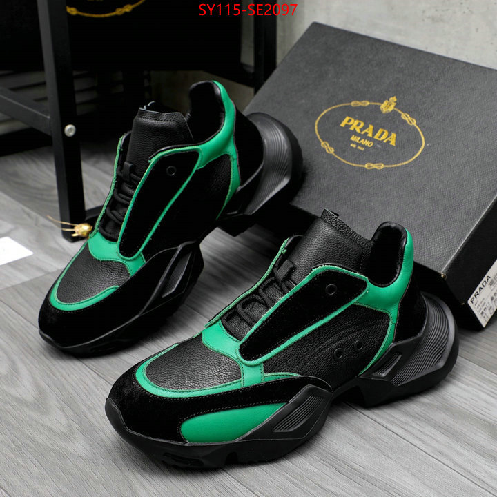 Men Shoes-Prada,where could you find a great quality designer , ID: SE2097,$: 115USD