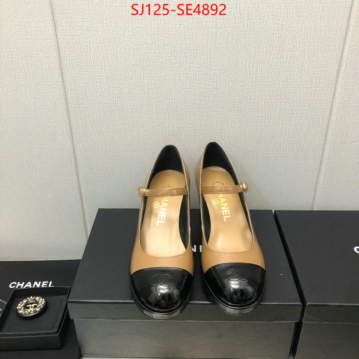 Women Shoes-Chanel,replica every designer , ID: SE4892,$: 125USD