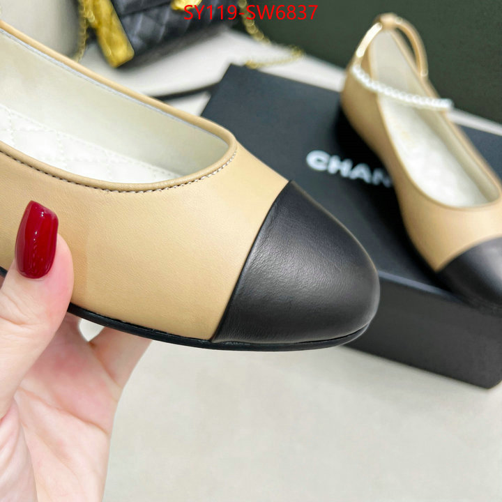 Women Shoes-Chanel,buying replica , ID: SW6837,$: 119USD