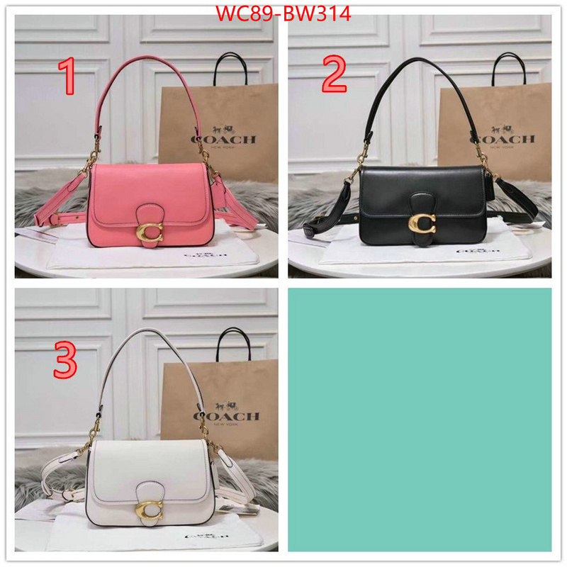 Coach Bags(4A)-Handbag-,replica best ,ID: BW314,$: 89USD