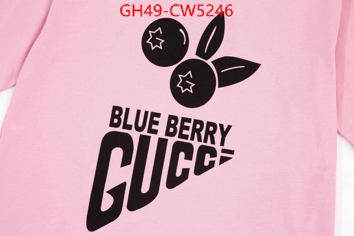 Clothing-Gucci,wholesale sale , ID: CW5246,$: 49USD