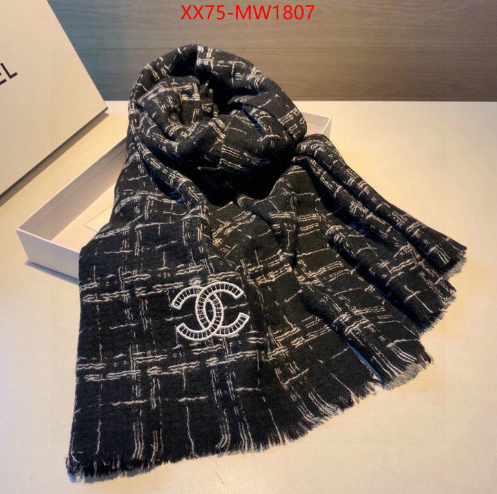 Scarf-Chanel,where could you find a great quality designer , ID: MW1807,$: 75USD