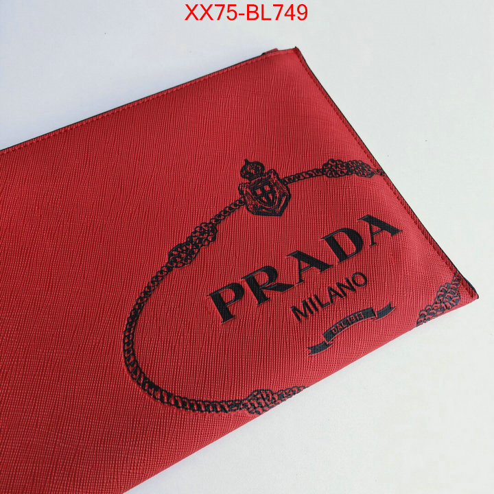 Prada Bags(TOP)-Clutch-,ID: BL749,$:75USD