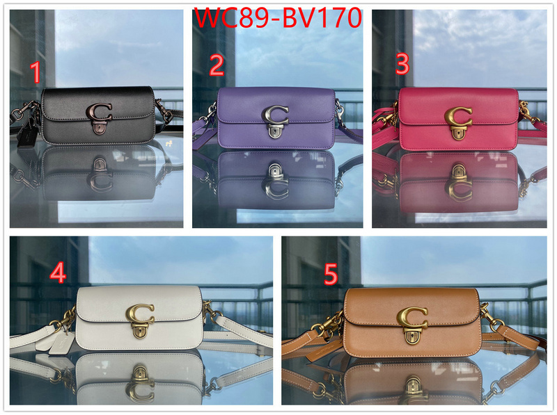 Coach Bags(4A)-Handbag-,2023 replica ,ID: BV170,$: 89USD