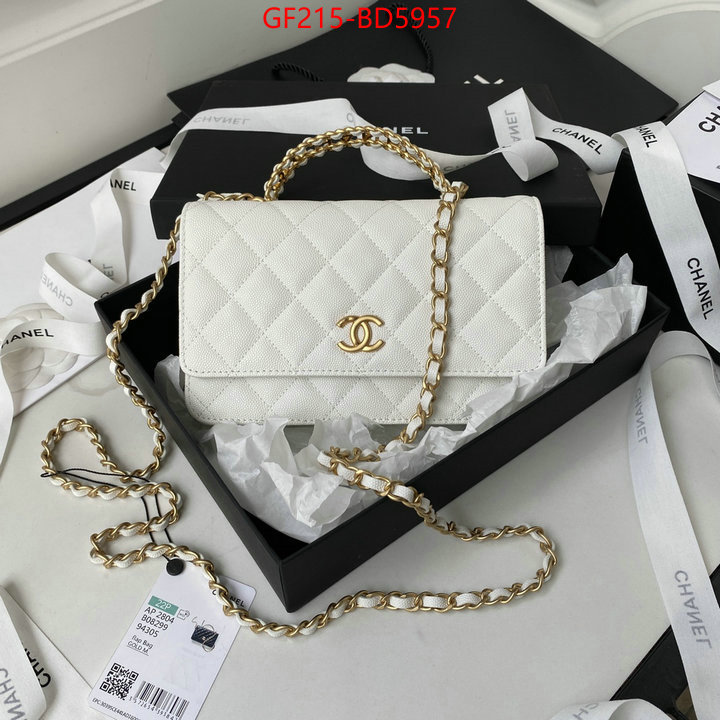 Chanel Bags(TOP)-Diagonal-,ID: BD5957,$: 215USD