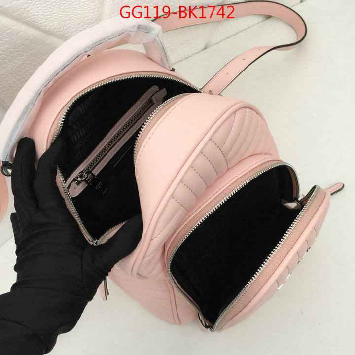 Prada Bags(4A)-Backpack-,from china 2023 ,ID: BK1742,$:119USD