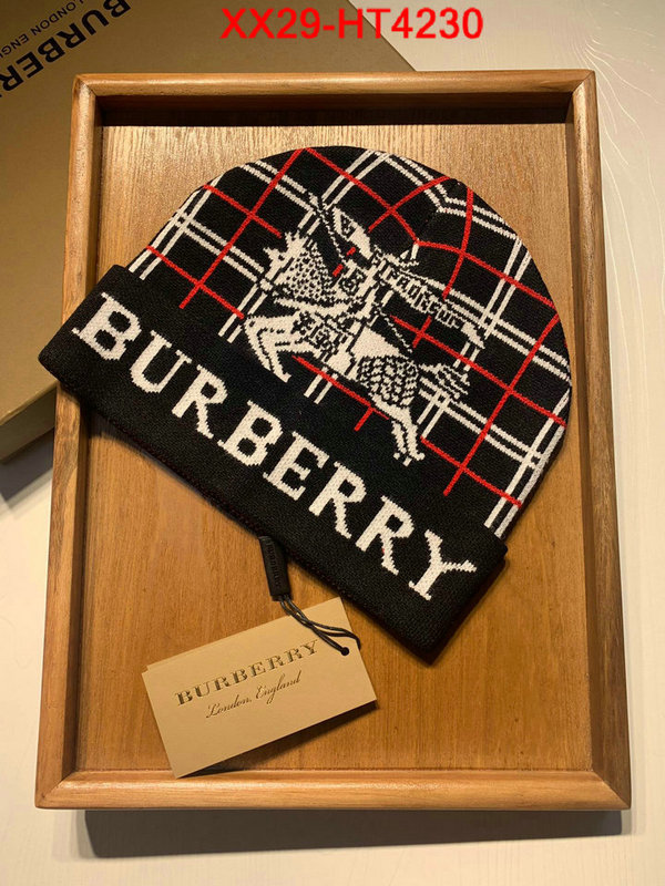Cap (Hat)-Burberry,the highest quality fake , ID: HT4230,$: 29USD