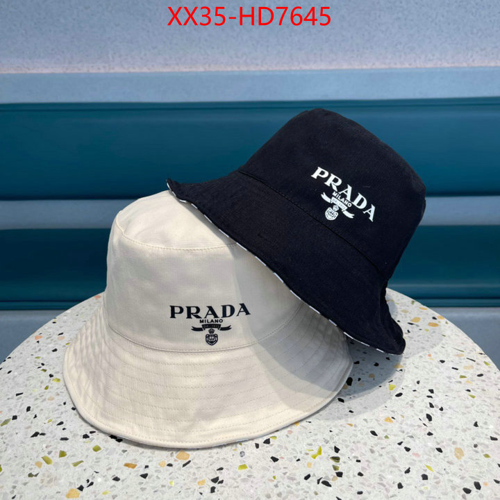 Cap (Hat)-Prada,cheap replica designer , ID: HD7645,$: 35USD