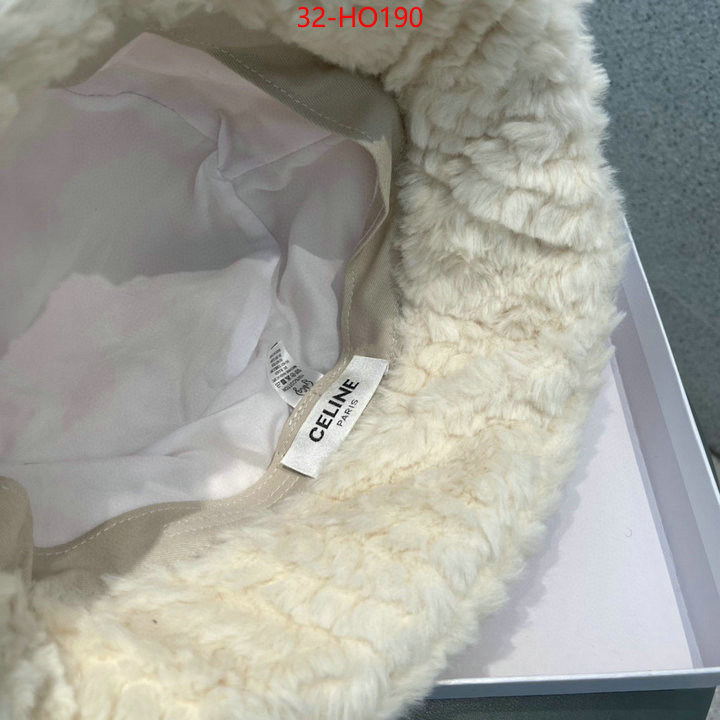 Cap (Hat)-Celine,designer 1:1 replica , ID: HO190,$: 32USD