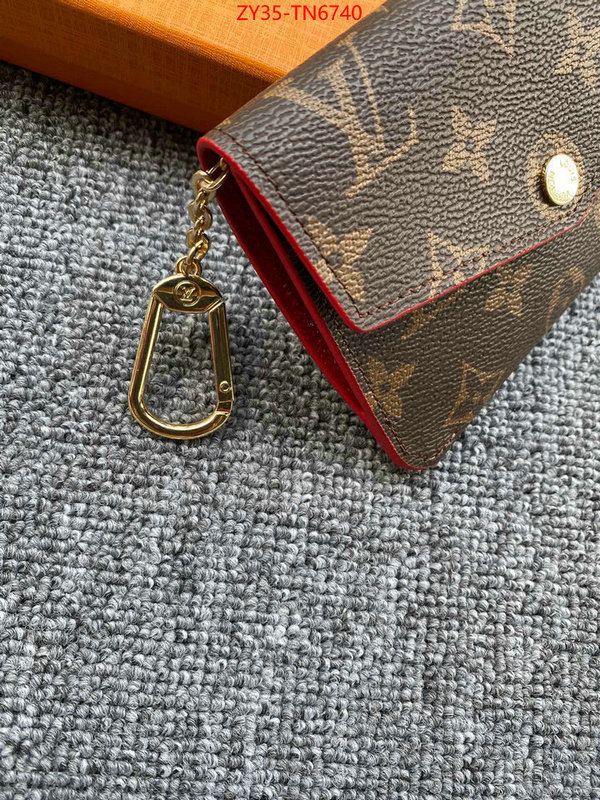 LV Bags(4A)-Wallet,ID: TN6740,$: 35USD