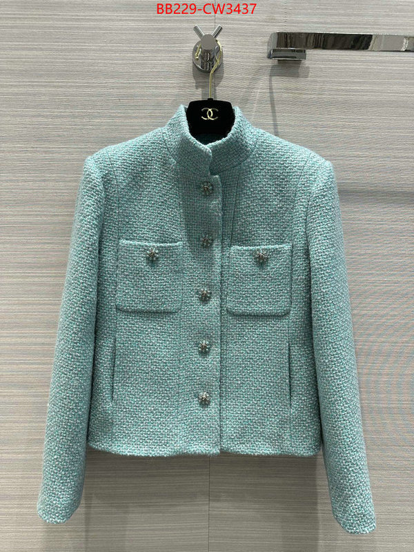 Clothing-Chanel,where can you buy replica ,ID: CW3437,$: 229USD