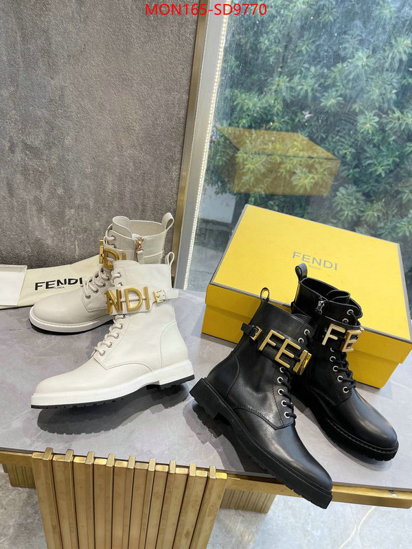 Women Shoes-Fendi,mirror copy luxury , ID: SD9770,$: 165USD