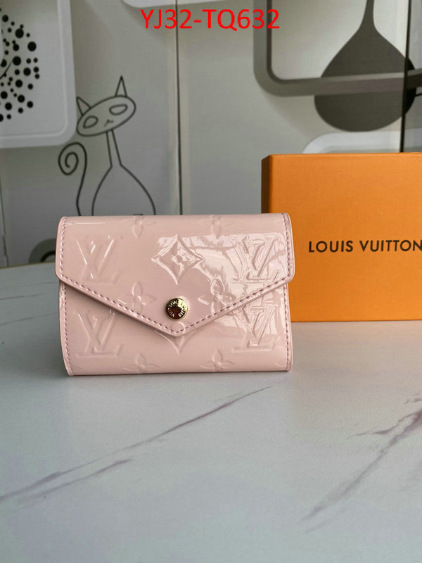 LV Bags(4A)-Wallet,ID: TQ632,$: 32USD