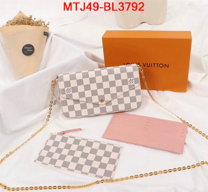 LV Bags(4A)-New Wave Multi-Pochette-,designer wholesale replica ,ID: BL3792,$: 49USD