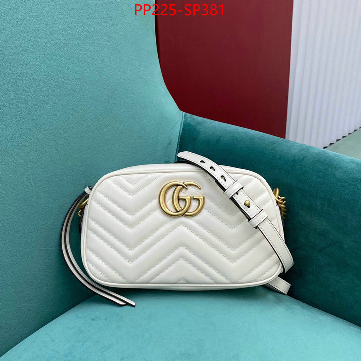 Gucci Bags(TOP)-Marmont,ID: BP381,$: 225USD