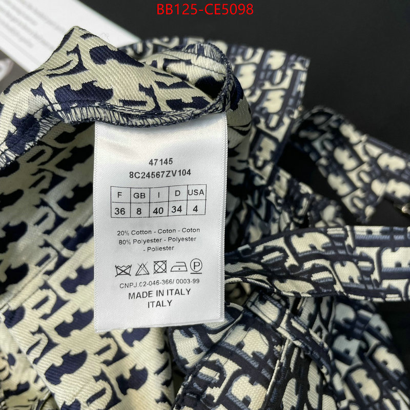 Clothing-Dior,what is a counter quality , ID: CE5098,$: 125USD