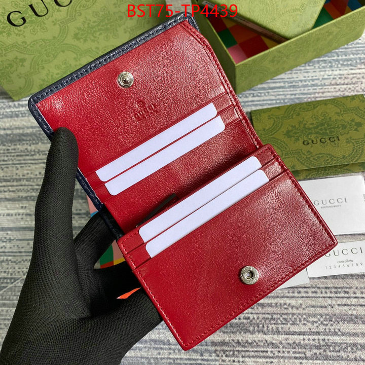 Gucci Bags(TOP)-Wallet-,ID: TP4439,$: 75USD