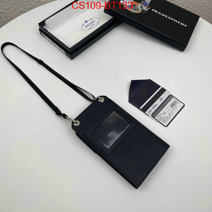 Prada Bags(TOP)-Diagonal-,ID: BT133,$: 109USD