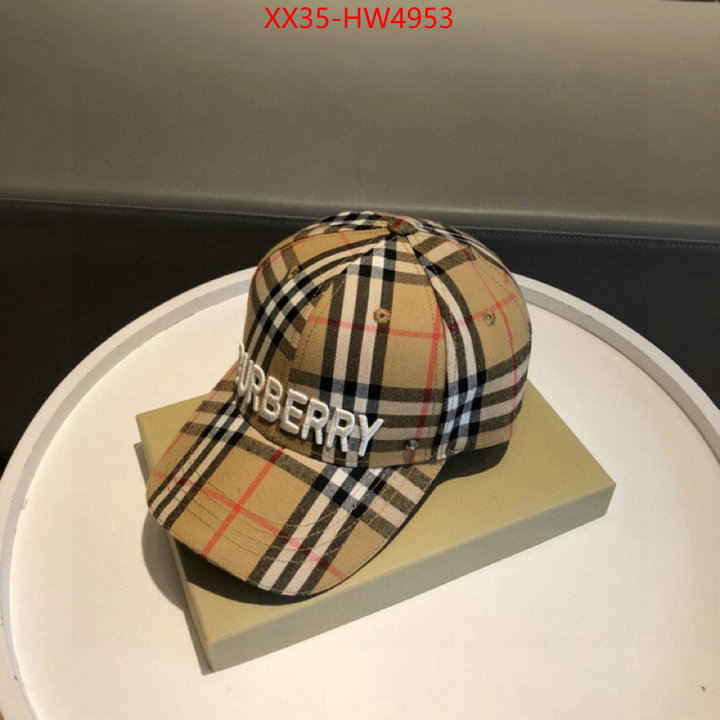 Cap (Hat)-Burberry,knockoff , ID: HW4953,$: 35USD