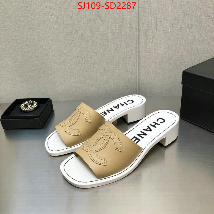 Women Shoes-Chanel,what is a 1:1 replica , ID: SD2287,$: 109USD