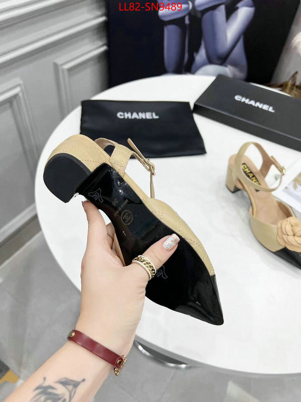 Women Shoes-Chanel,the best quality replica , ID: SN9489,$: 82USD