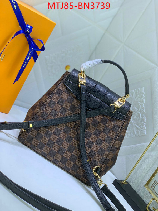 LV Bags(4A)-Backpack-,replica 1:1 high quality ,ID: BN3739,$: 85USD