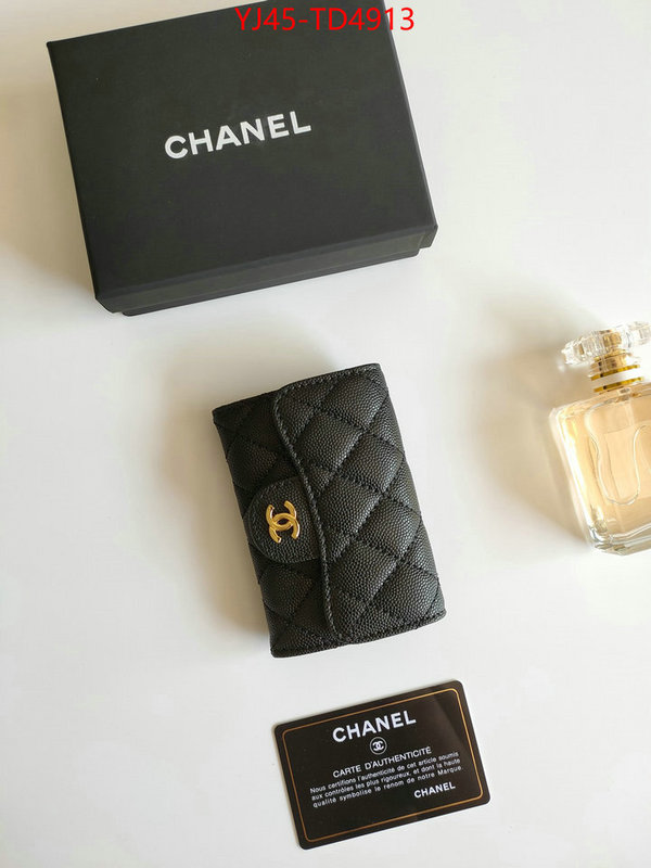 Chanel Bags(4A)-Wallet-,ID: TD4913,$: 45USD